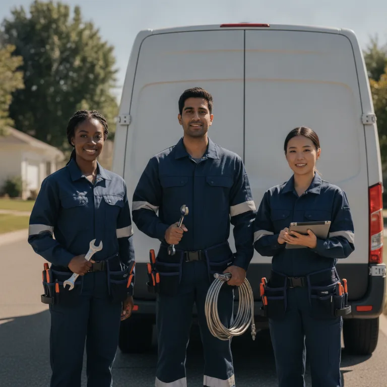 Wärmepumpeninstallateur Team in Leverkusen